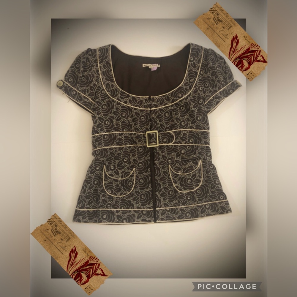 (2)Nanette Lepore shirt